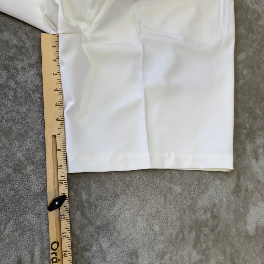 Peter Millar Performance Salem Shorts Mens 38 White Golf Crown Sport $108 NWT - Picture 9 of 10
